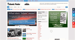 Desktop Screenshot of islamicfinder.info